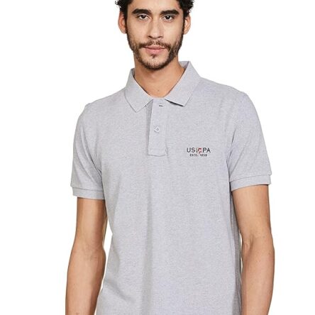U.S. POLO ASSN. Men Polo Grey